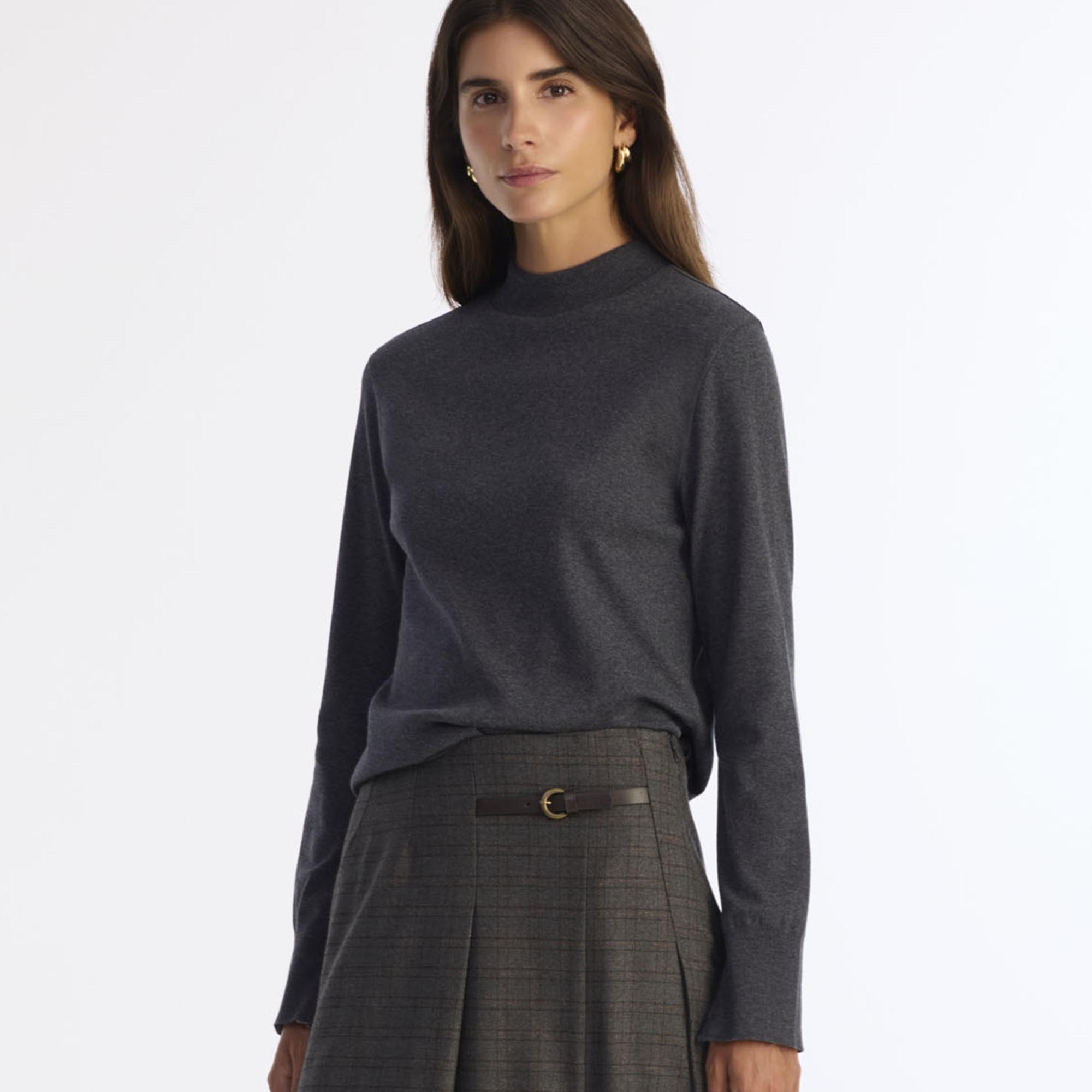 YARGICI Regular Yarım Balıkçı Yaka Uzun Kol Kazak