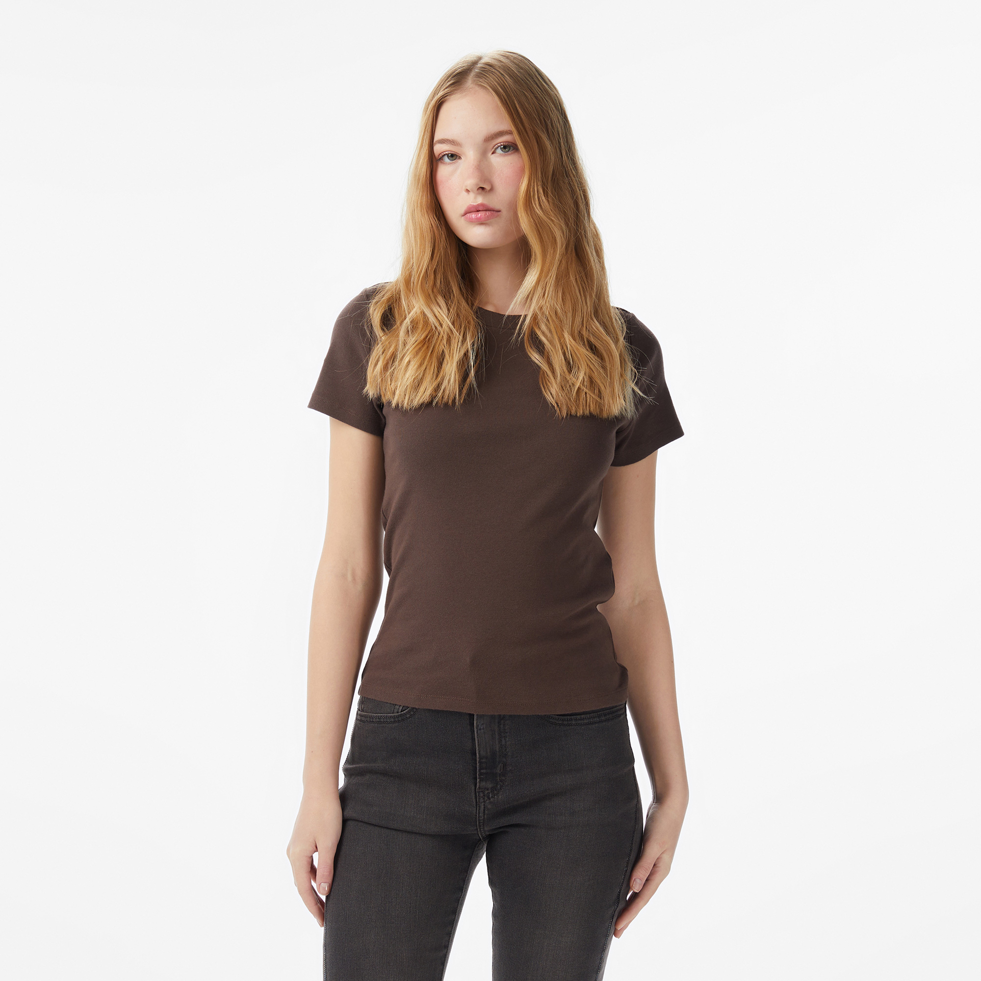  Levi'S Essential Bracken Kadın Kahverengi T-Shirt