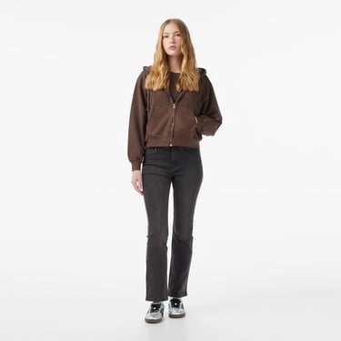  Levi'S Heritage Full Zip Kadın Kahverengi Sweatshirt