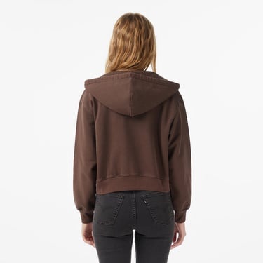  Levi'S Heritage Full Zip Kadın Kahverengi Sweatshirt