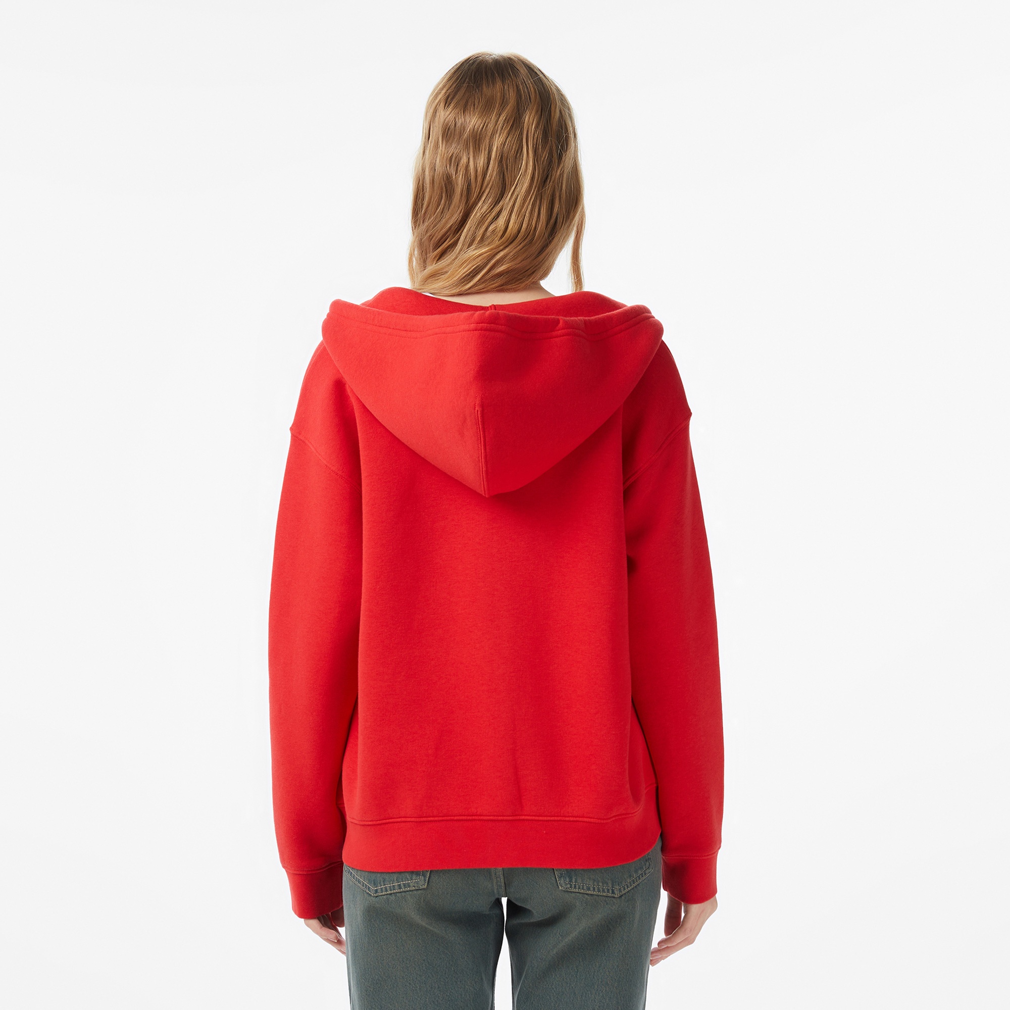 Levi'S Everyday Zip Kadın Kırmızı Sweatshirt