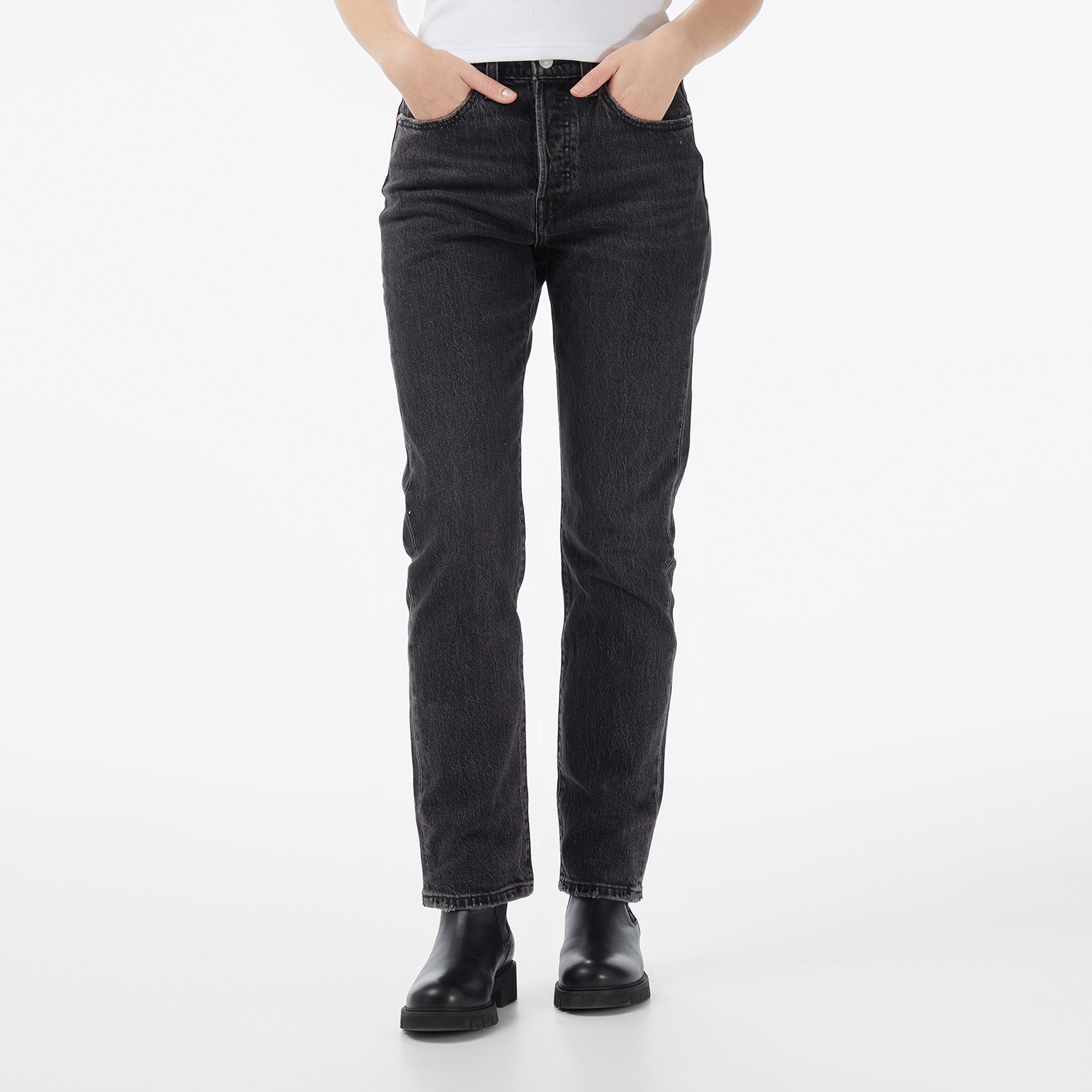 Levi's 501 Kadın Siyah Jean