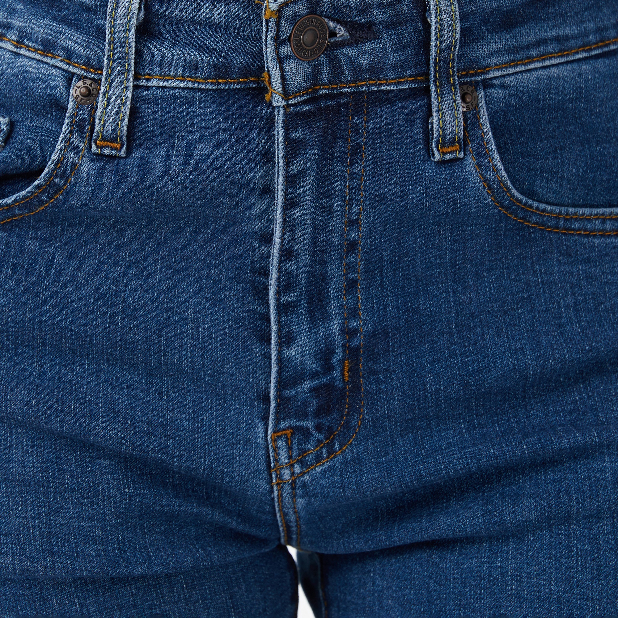 Levi's 725 High Rise Bootcut Triangle Exploration Kadın Mavi Jean