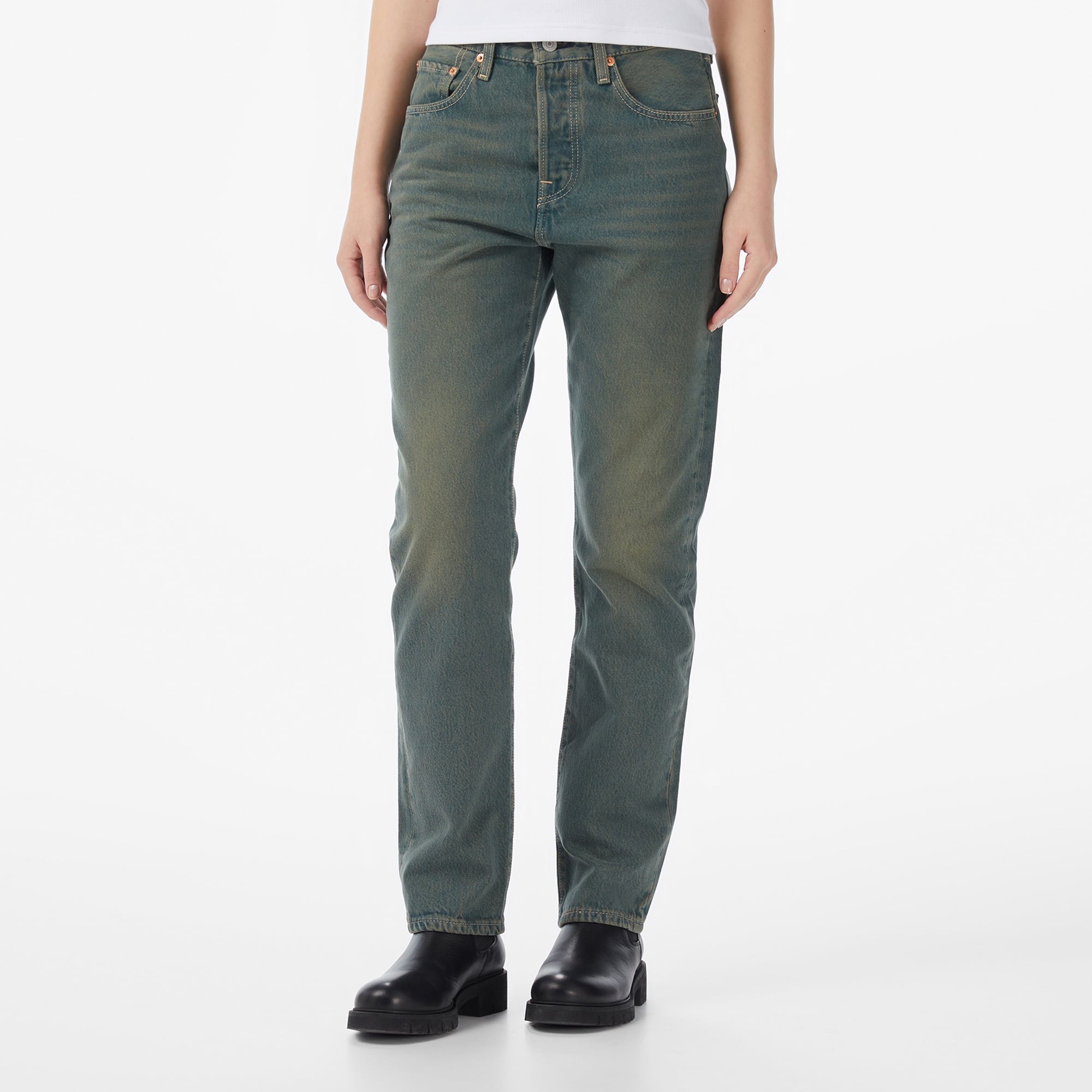 Levi's 501 Original Local Verdant Ventures Kadın Koyu Mavi Jean