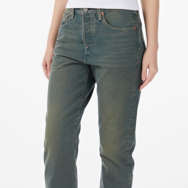  Levi's 501 Original Local Verdant Ventures Kadın Koyu Mavi Jean
