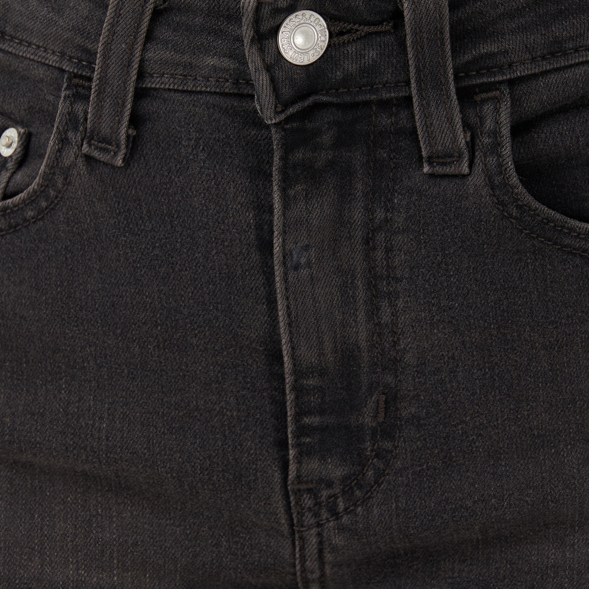 Levi's 725 High Rise Bootcut Nostalgic Kadın Siyah Jean