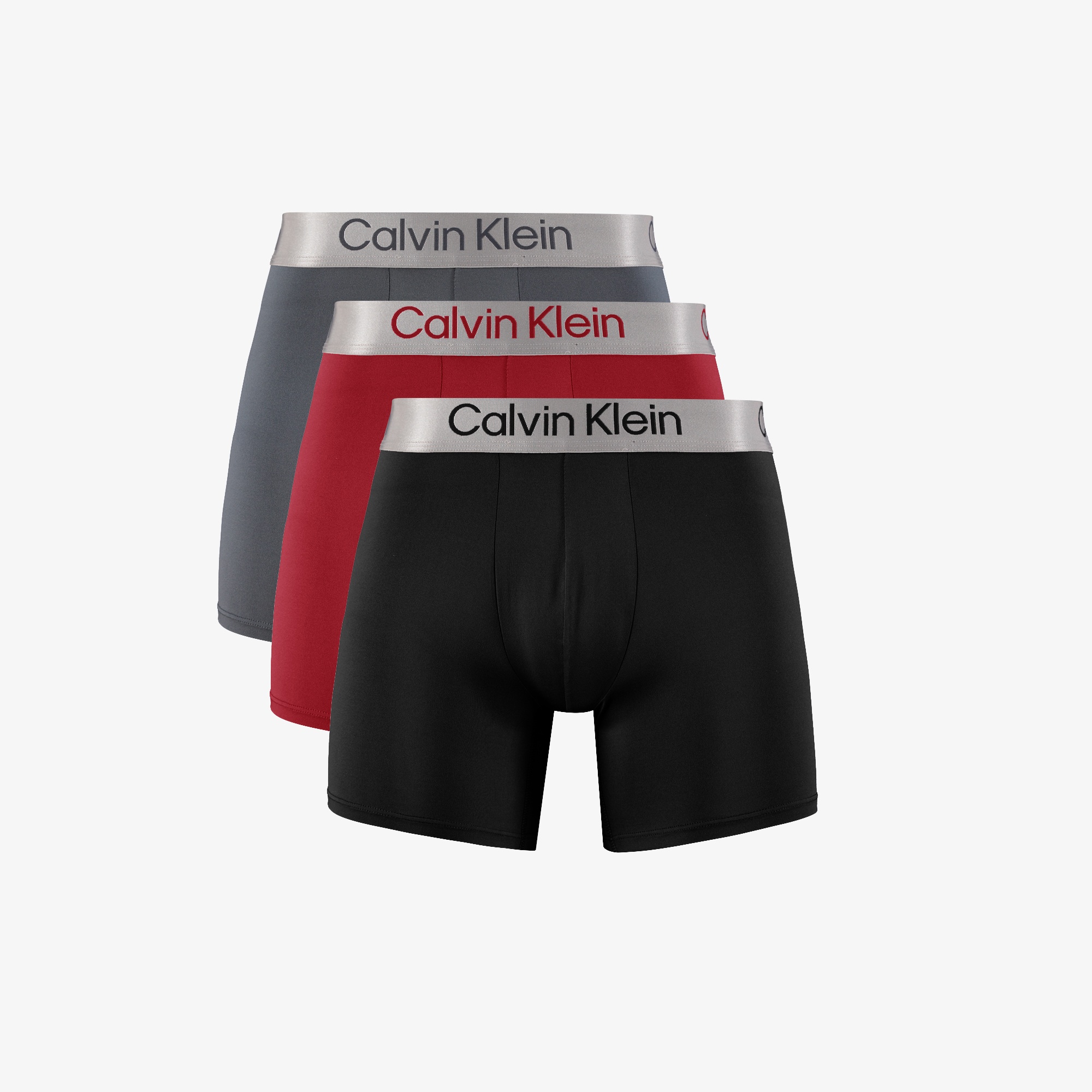 Calvin Klein Brief 3' lü Erkek Renkli Boxer