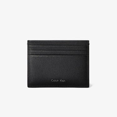 Calvin Klein Saffiano Erkek Siyah Kartlık