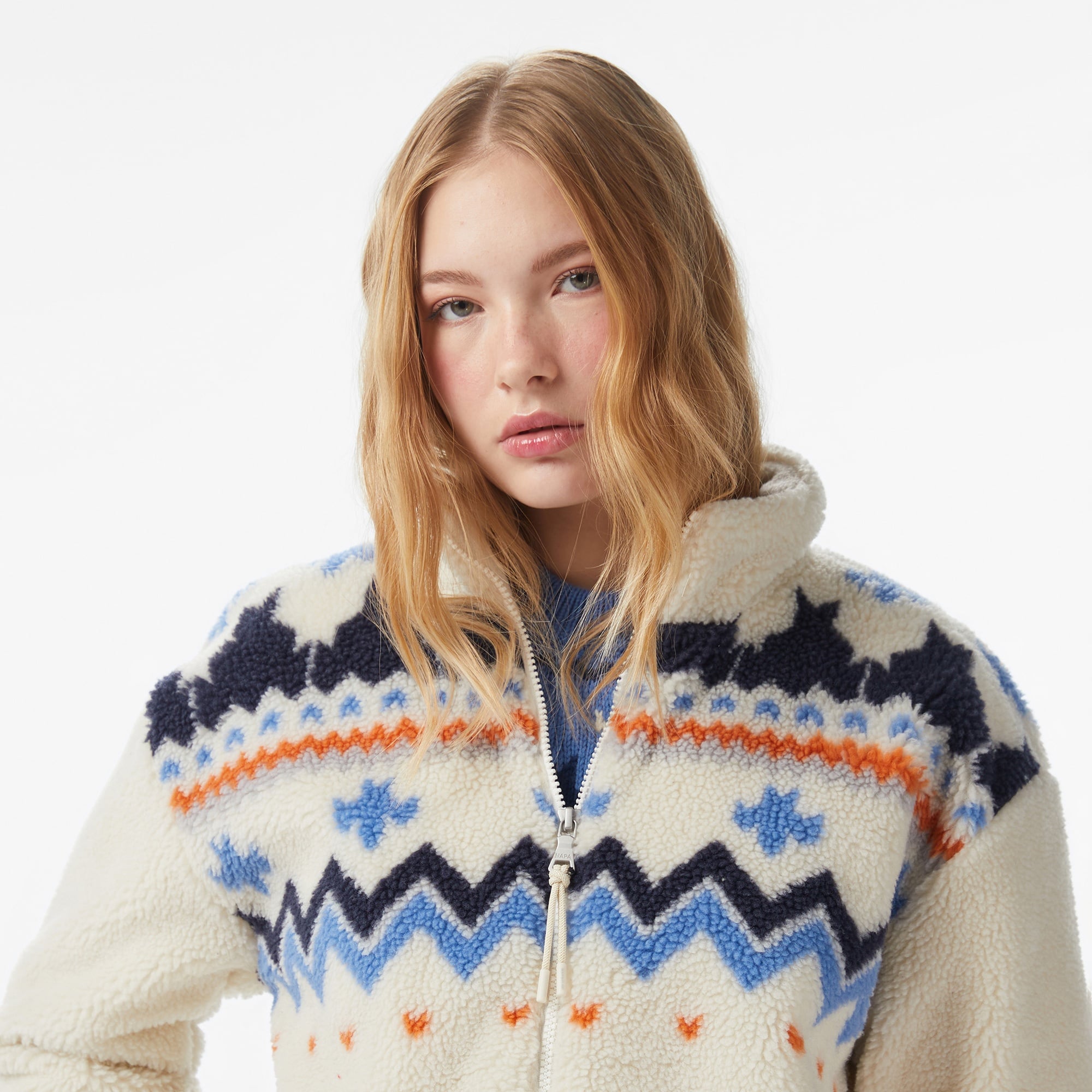 Napapijri T-Ansei Kadın Bej Sweatshirt