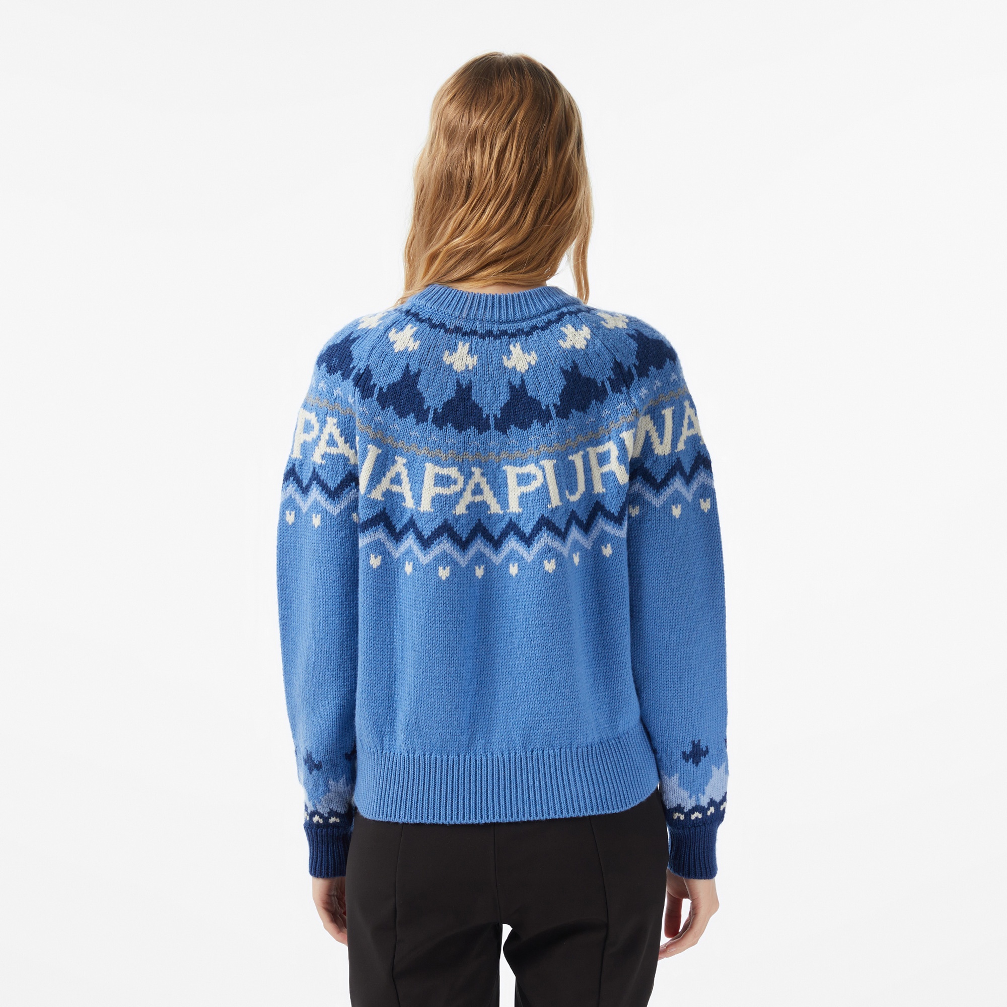 Napapijri D-Fiames Kadın Mavi Sweatshirt
