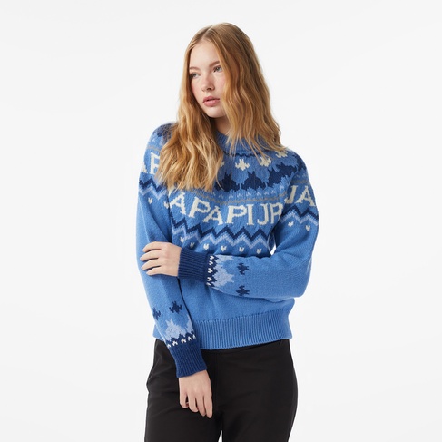  Napapijri D-Fiames Kadın Mavi Sweatshirt