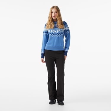  Napapijri D-Fiames Kadın Mavi Sweatshirt