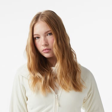  Helly Hansen Fullzip Polar Kadın Beyaz Ceket