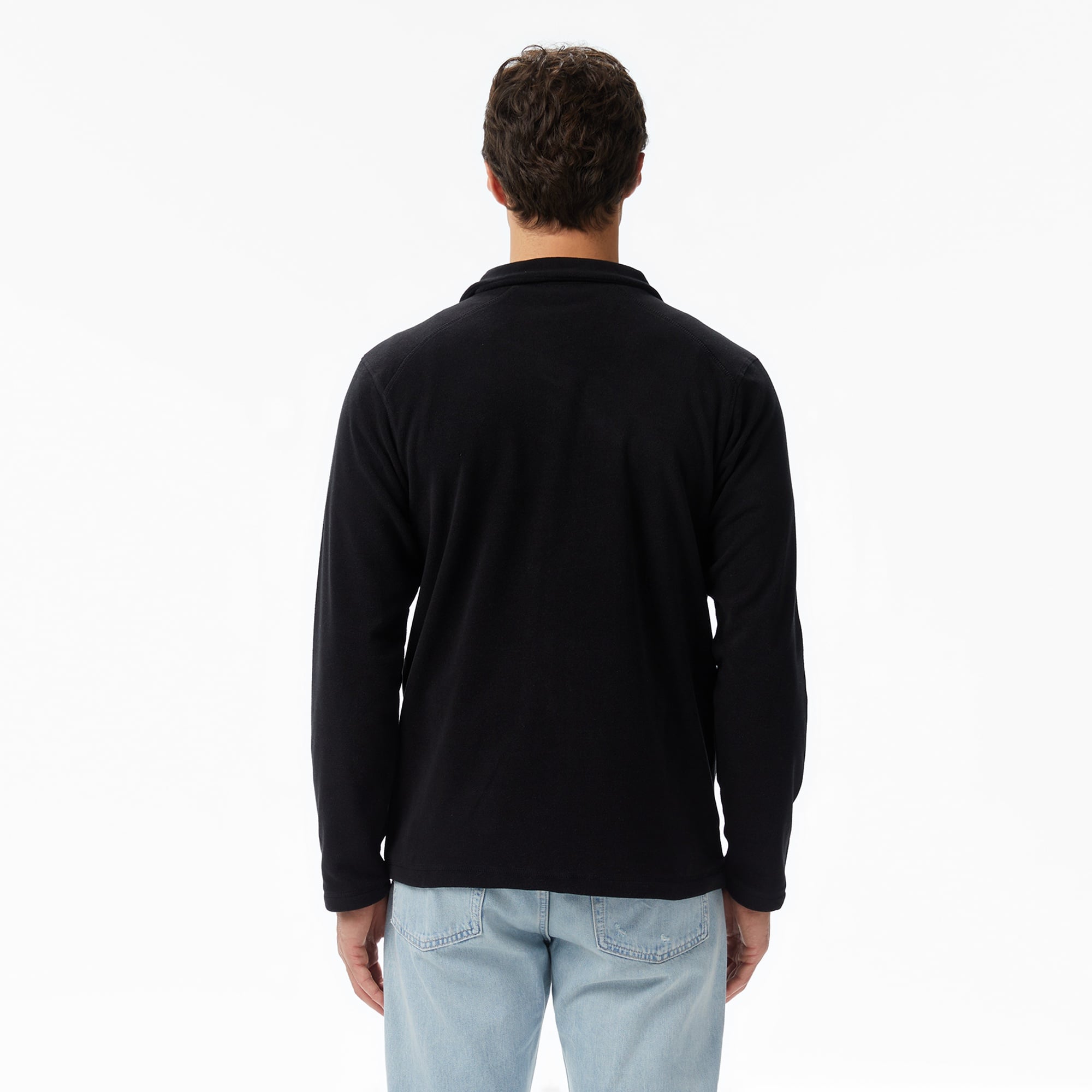 Helly Hansen Fullzip Polar Erkek Siyah Ceket