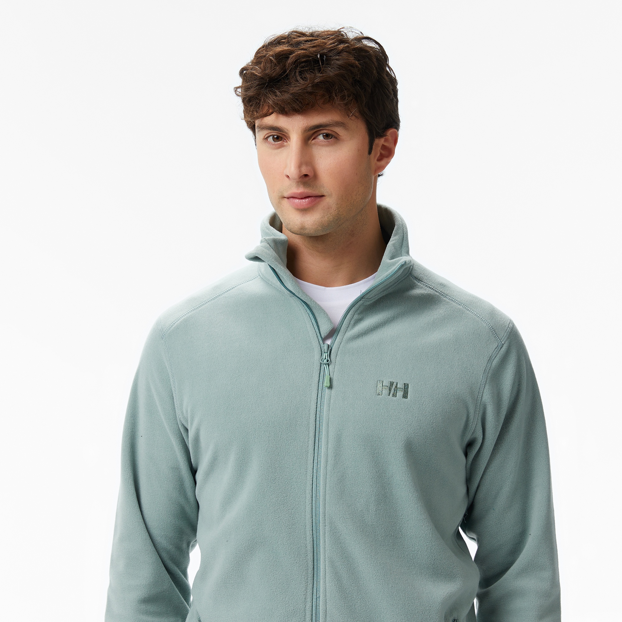 Helly Hansen Fullzip Polar Erkek Yeşil Ceket
