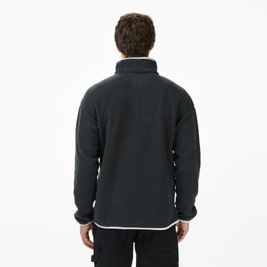  Columbia Helvetia II Half Snap Fleece Erkek Siyah Polar Ceket