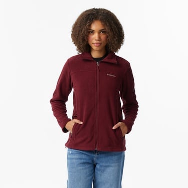  Columbia Fast Trek II Kadın Kırmızı Polar Ceket