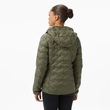  Columbia Delta Ridge II Down Hooded Kadın Yeşil Mont
