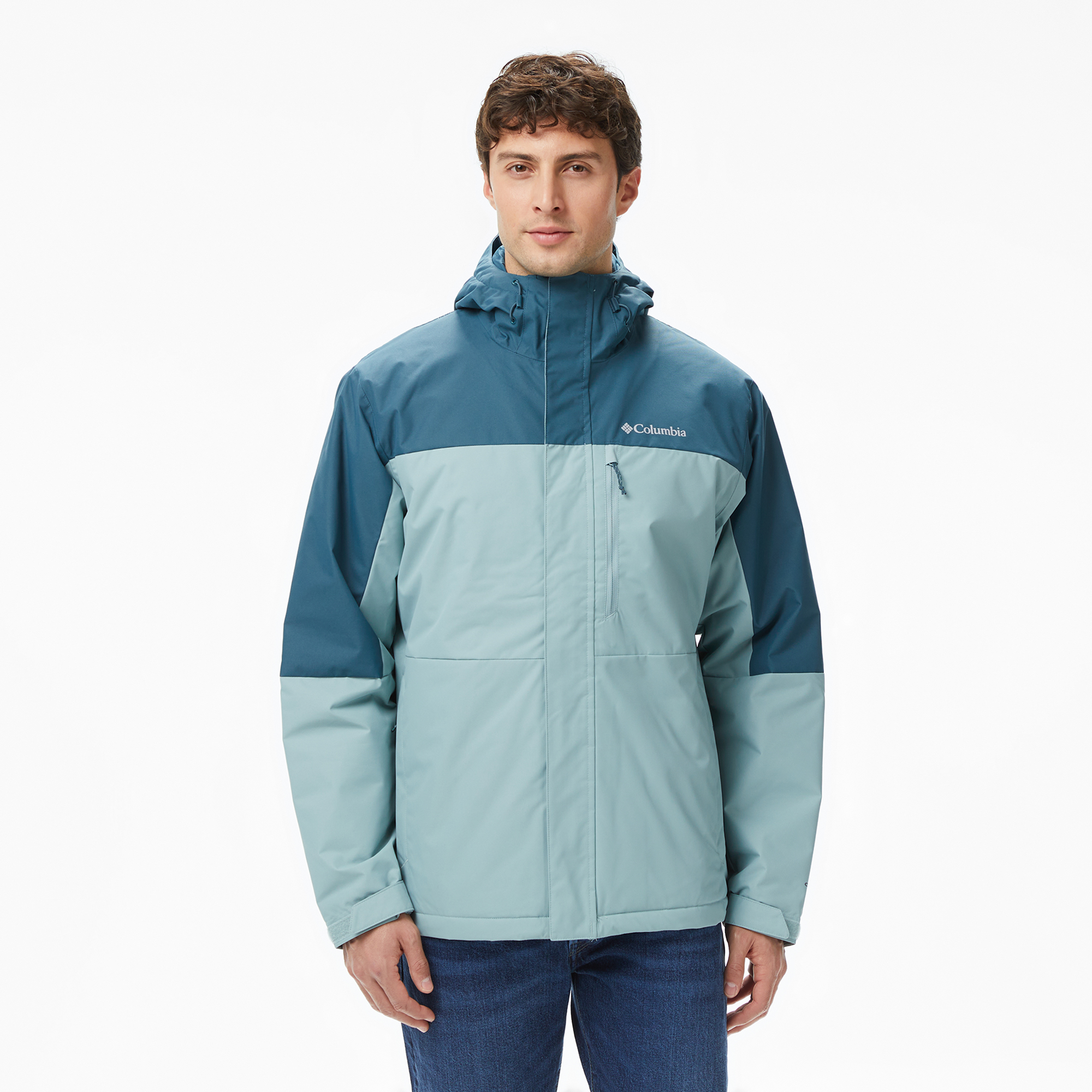  Columbia Hikebound II Insulated Erkek Mavi Mont