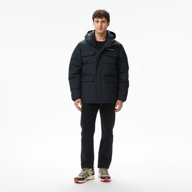  Columbia Landroamer Puffer Erkek Siyah Mont