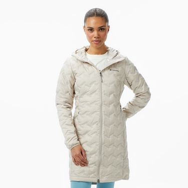  Columbia Delta Ridge II Long Down Kadın Bej Mont