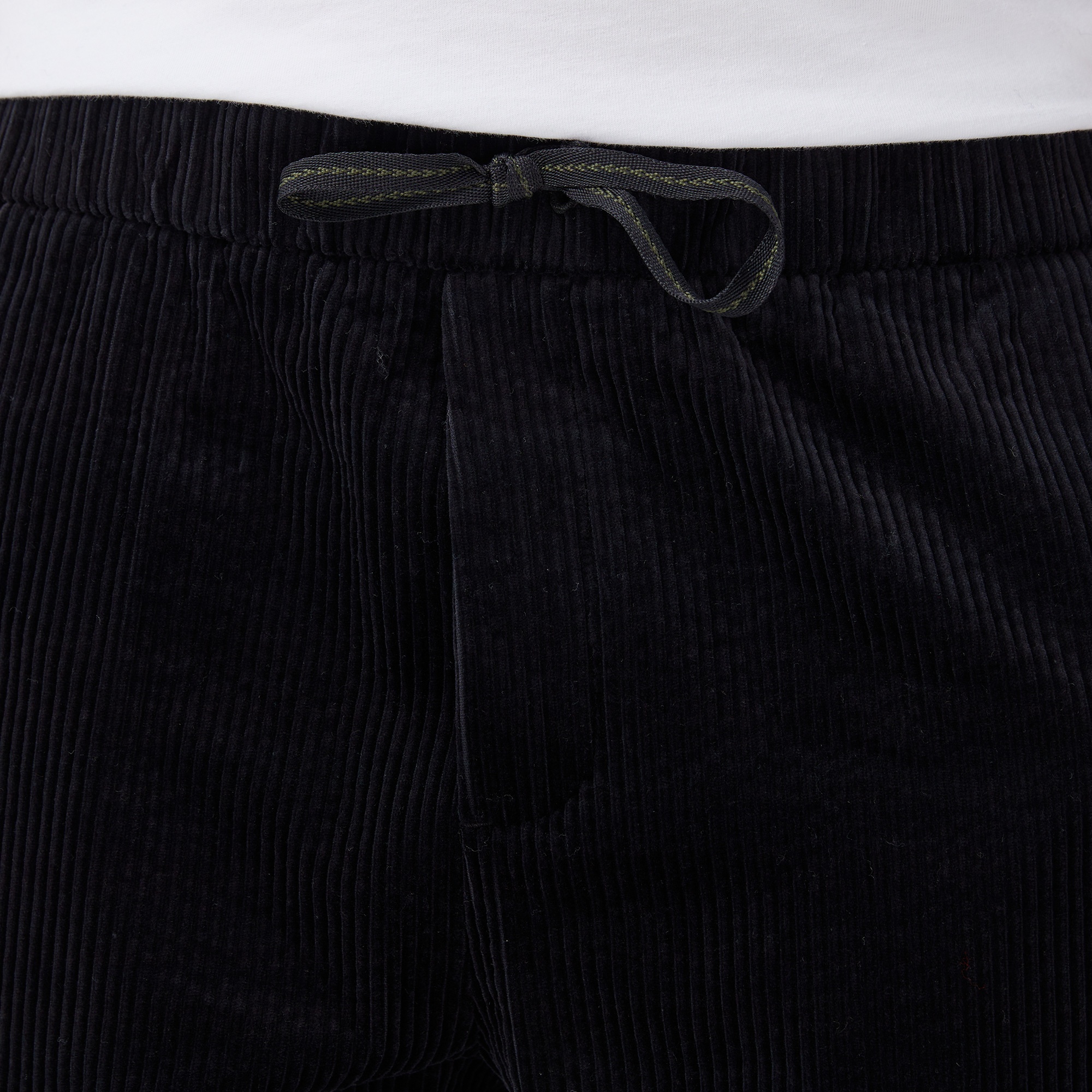 Scotch&Soda Fave Cotton Corduroy Loose Tapered Erkek Gri Pantolon