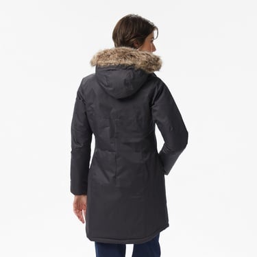  Columbia Suttle Mountain Long Insulated Kadın Siyah Mont