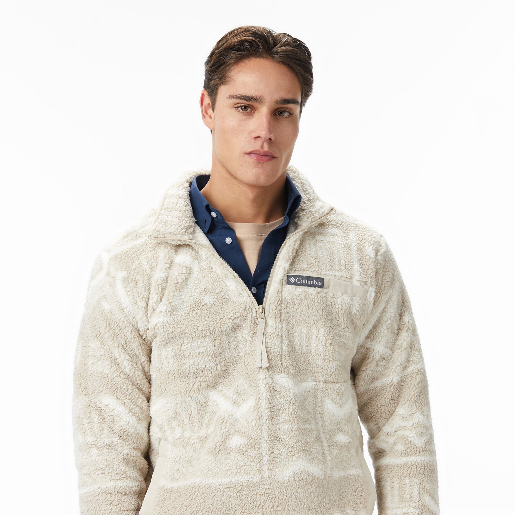 Columbia Rugged Ridge Erkek Bej Sweatshirt