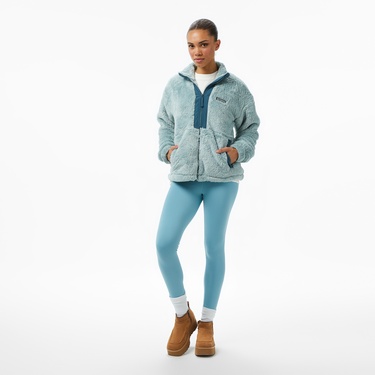  Columbia Boundless Discovery Sherpa Full Zip II Kadın Mavi Polar Ceket