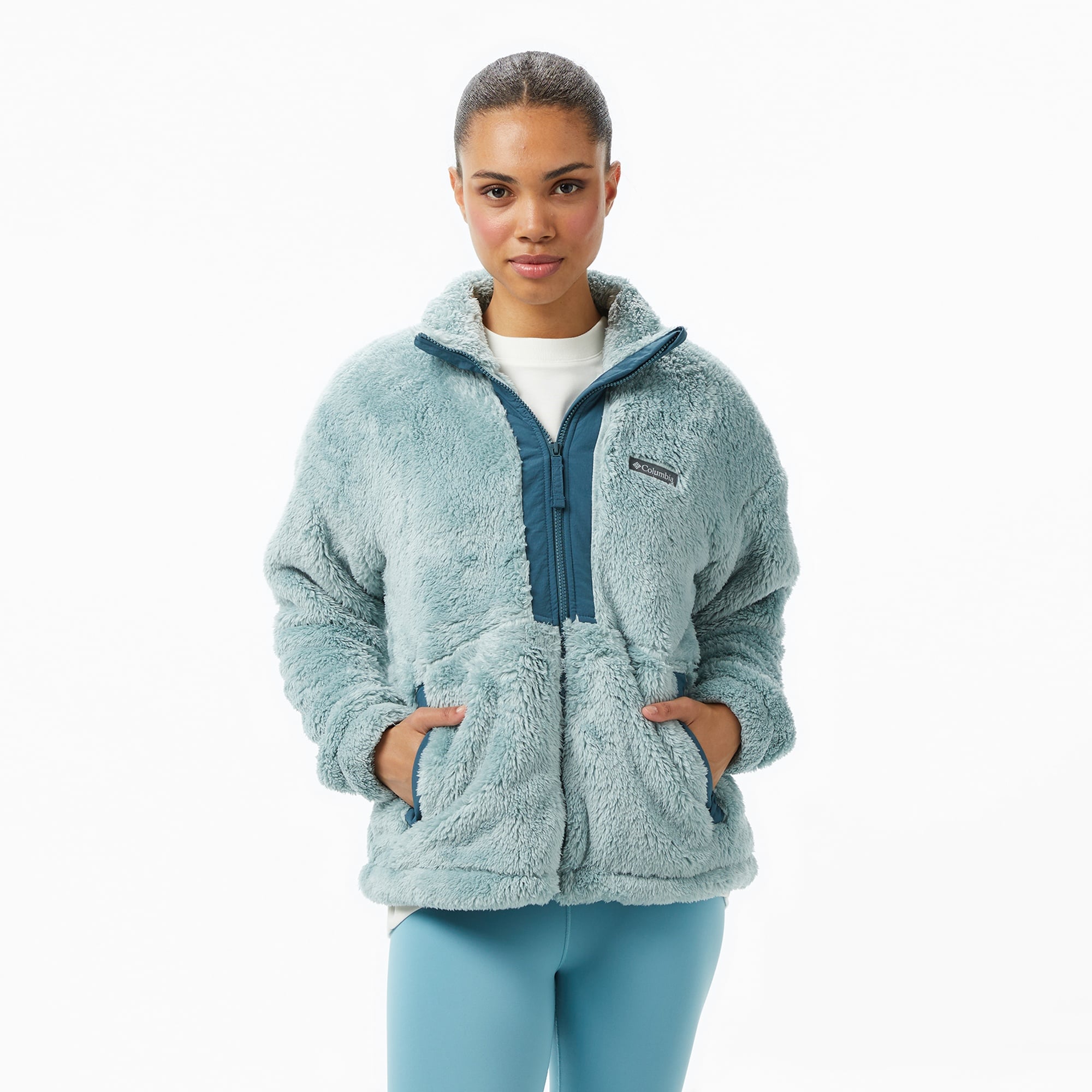 Columbia Boundless Discovery Sherpa Full Zip II Kadın Mavi Polar Ceket