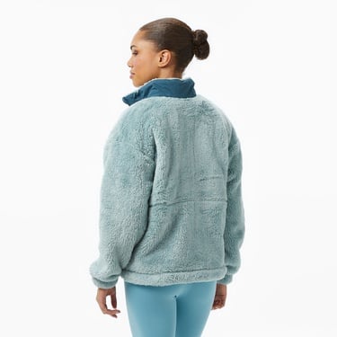  Columbia Boundless Discovery Sherpa Full Zip II Kadın Mavi Polar Ceket