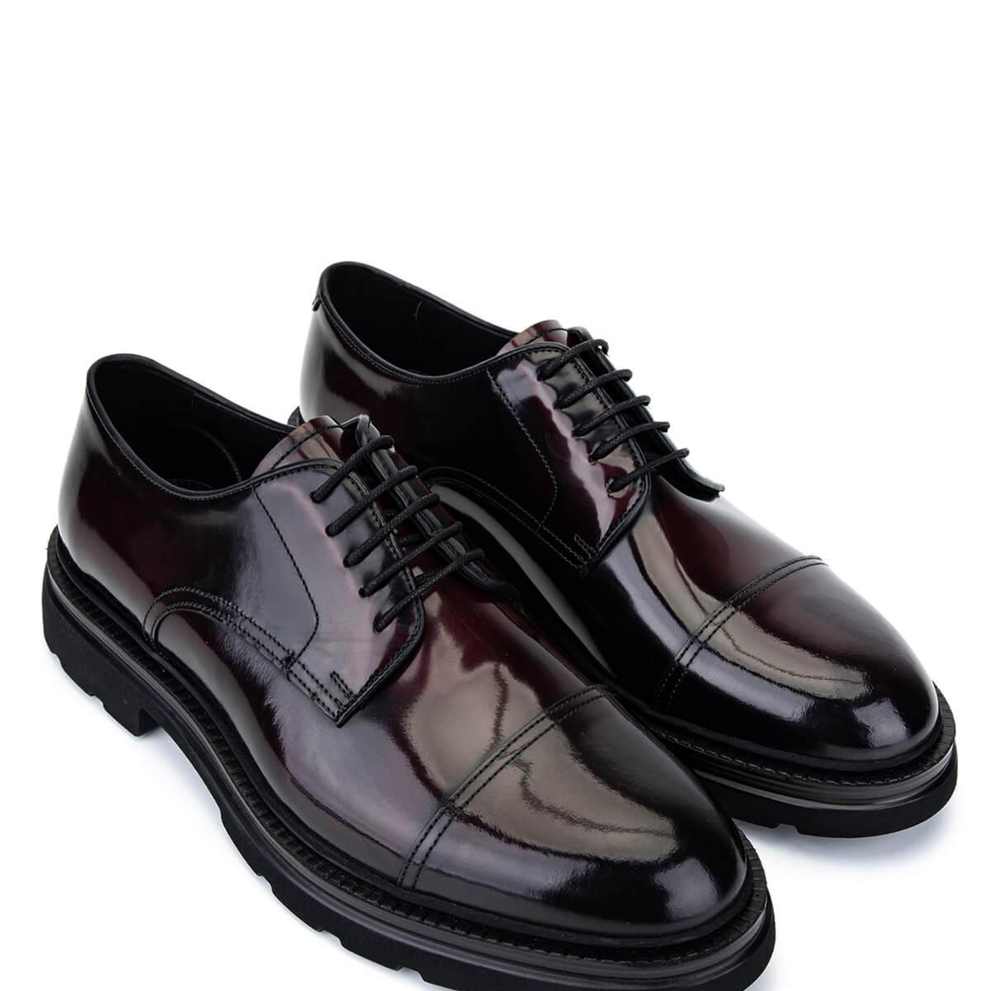 Tamer Tanca Erkek Hakiki Deri Bordo Klasik Ayakkabı