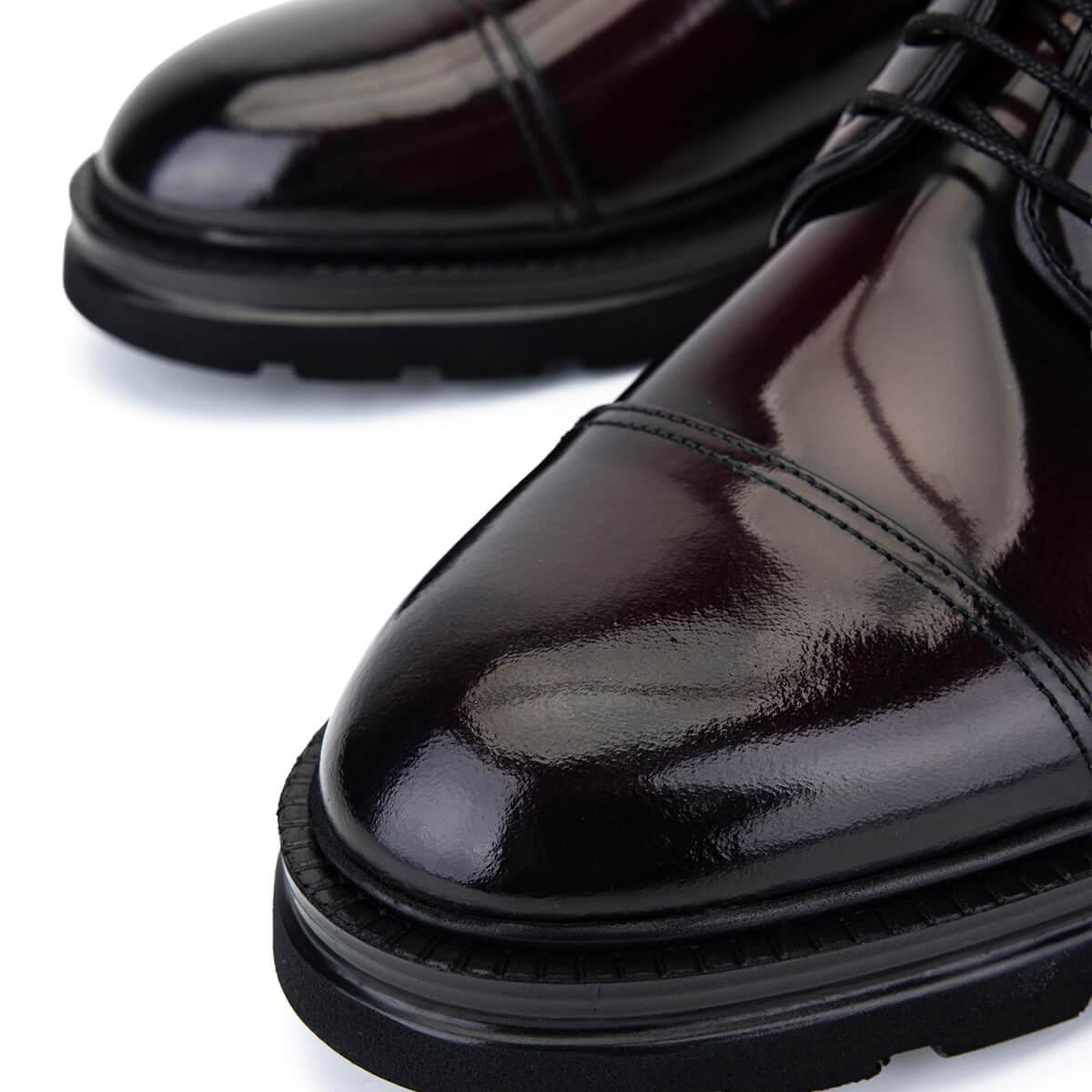 Tamer Tanca Erkek Hakiki Deri Bordo Klasik Ayakkabı