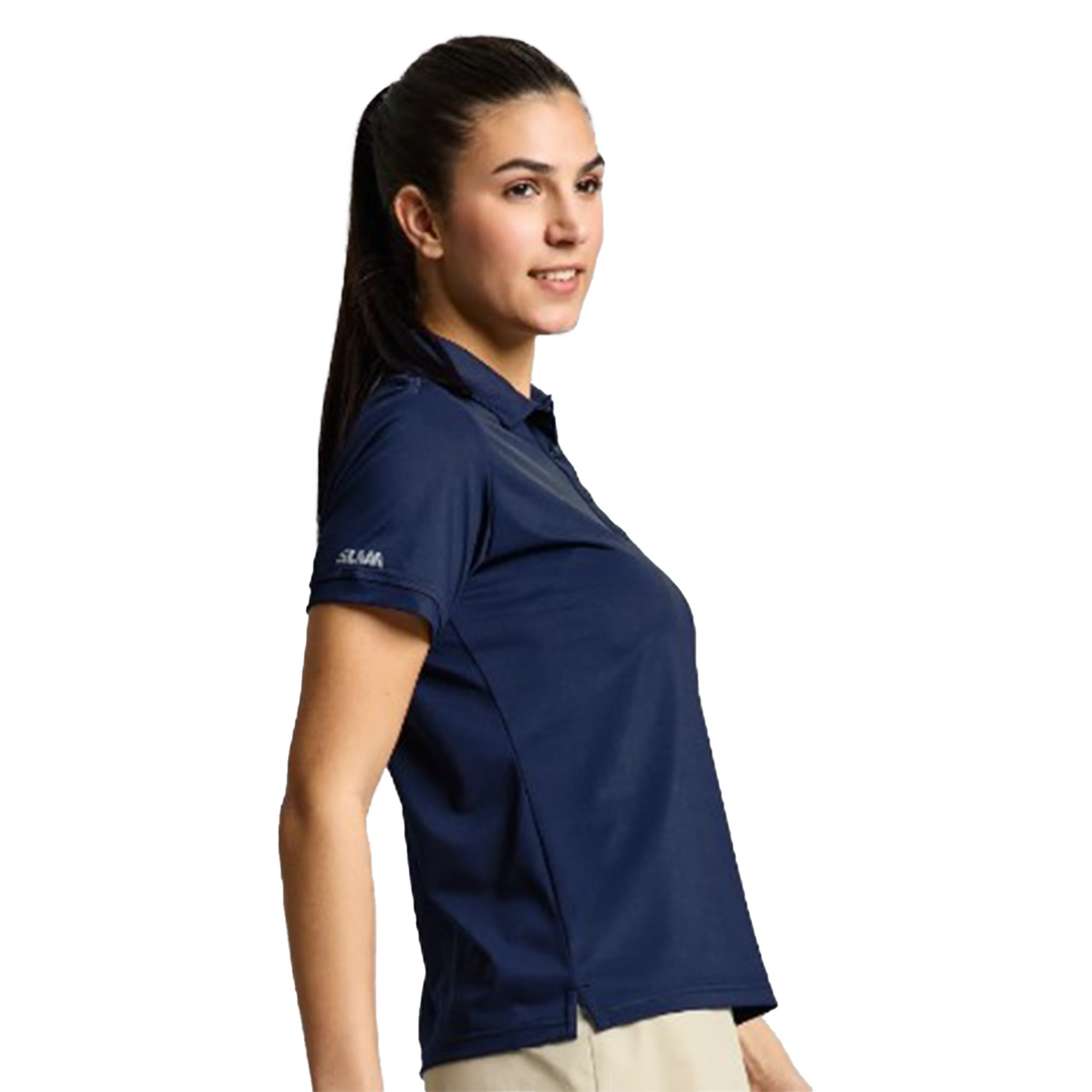 Slam Ws Tech Pique Polo Kadın Mavi Tişört