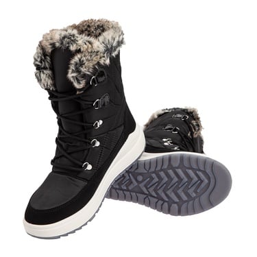  M&g Model-6365 Kadın Siyah Kar Botu