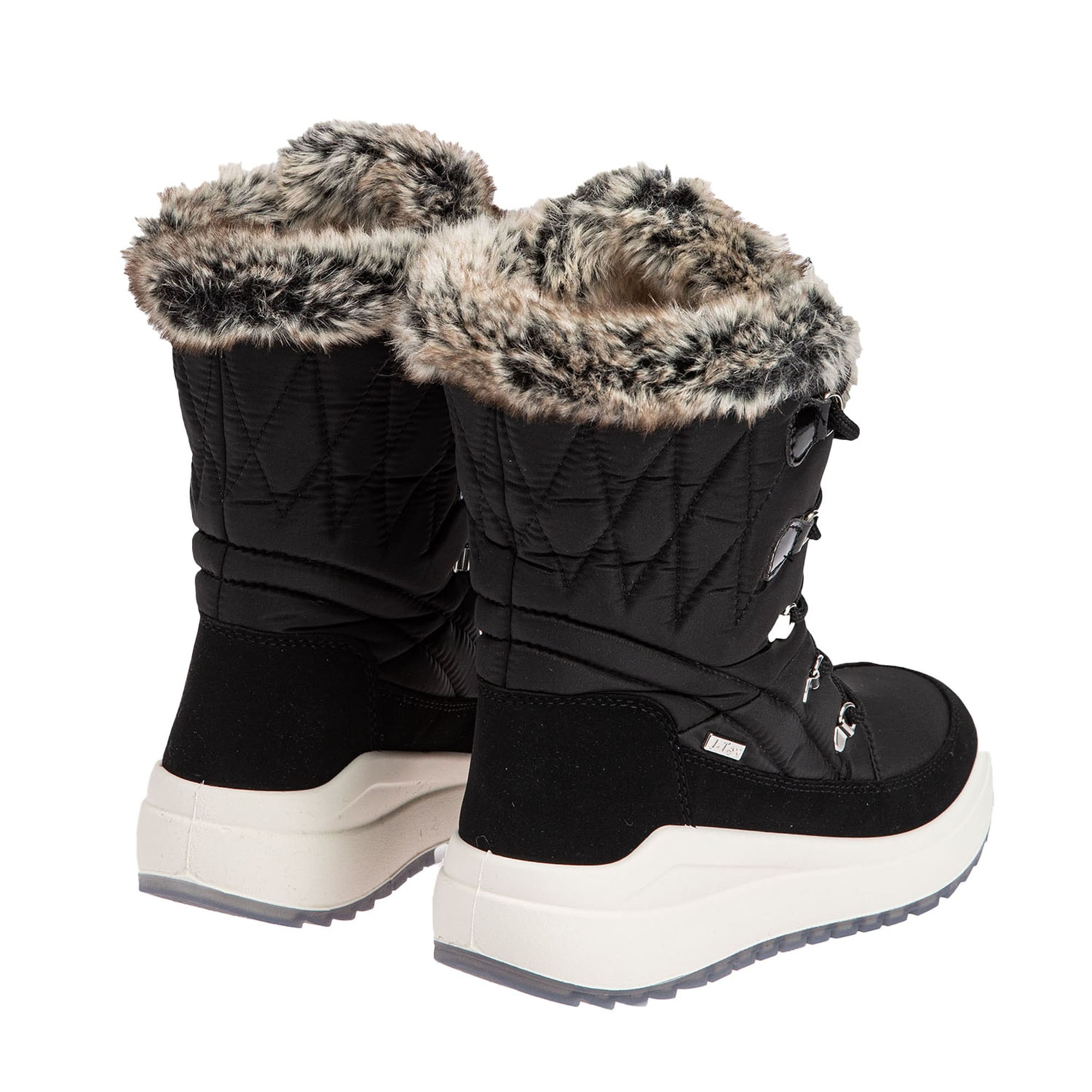 M&g Model-6365 Kadın Siyah Kar Botu