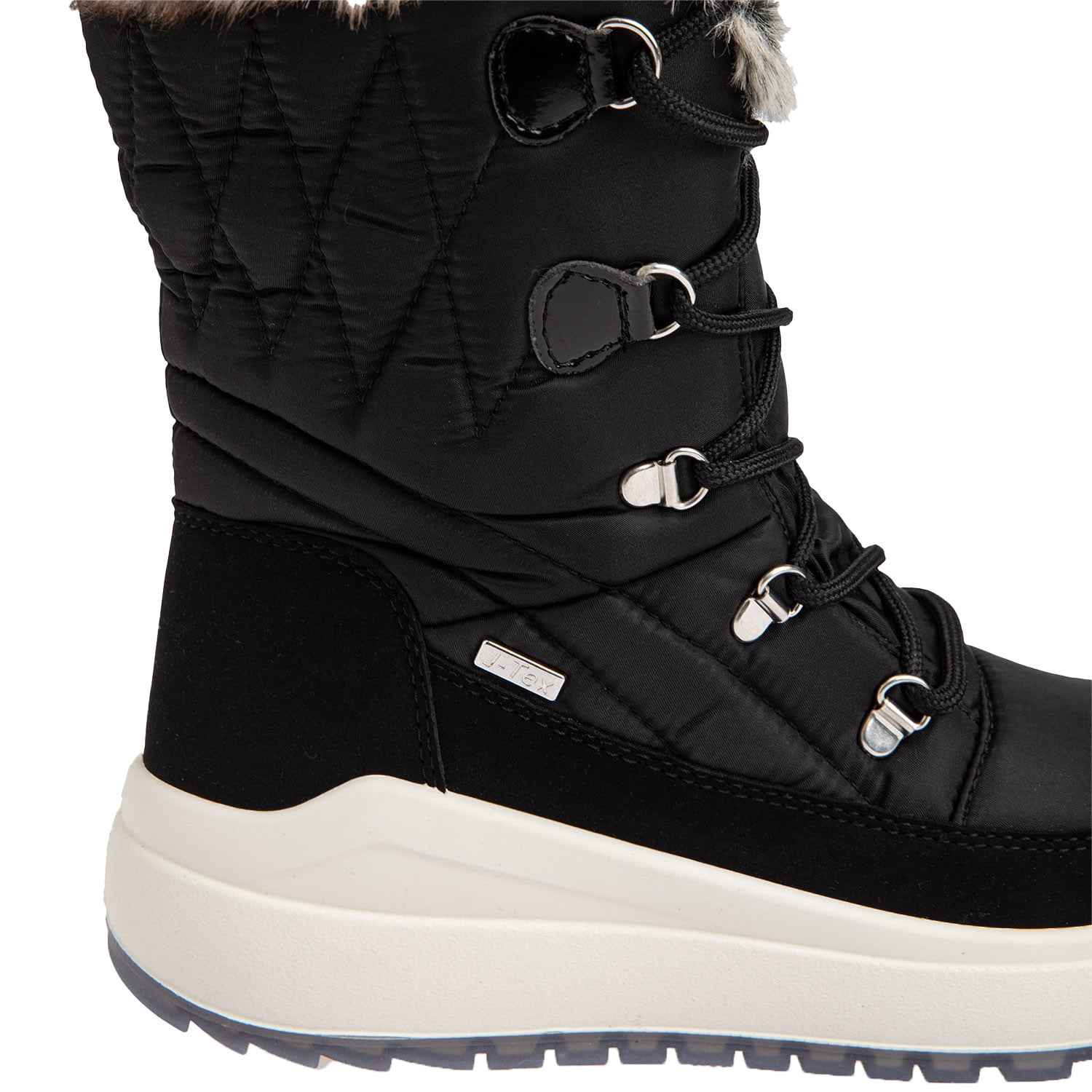 Fashfed Fashfed M&amp;g Model-6365 Kadın Siyah Kar Botu FashFed'de! Siyah - 3. görsel