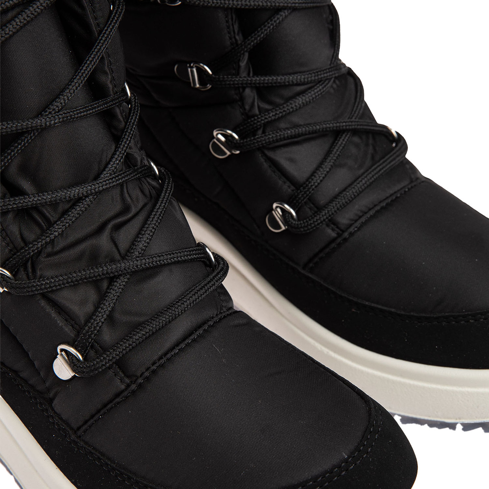 M&g Model-6365 Kadın Siyah Kar Botu