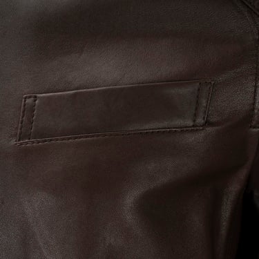  Dugan Kahve Erkek Deri Mont