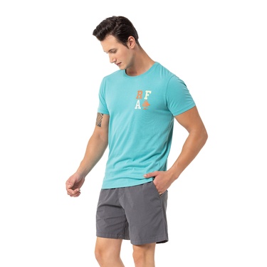  Routefield Tab Erkek Yeşil Tişört