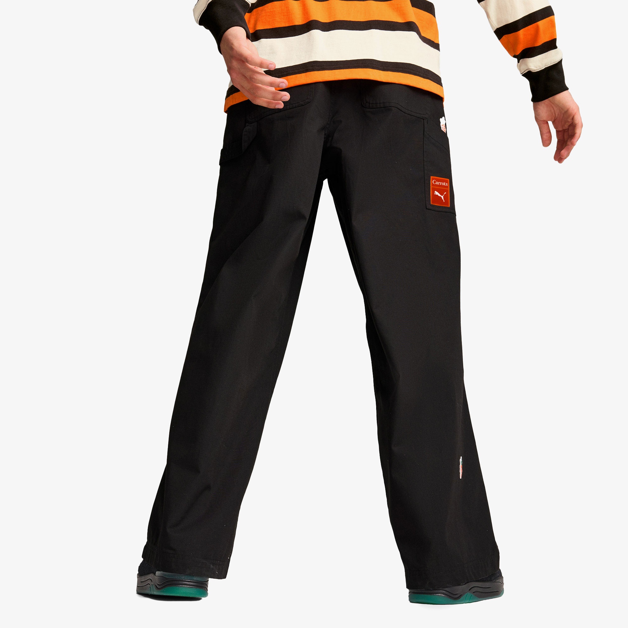Puma X Carrots Cargo Unisex Siyah Pantolon