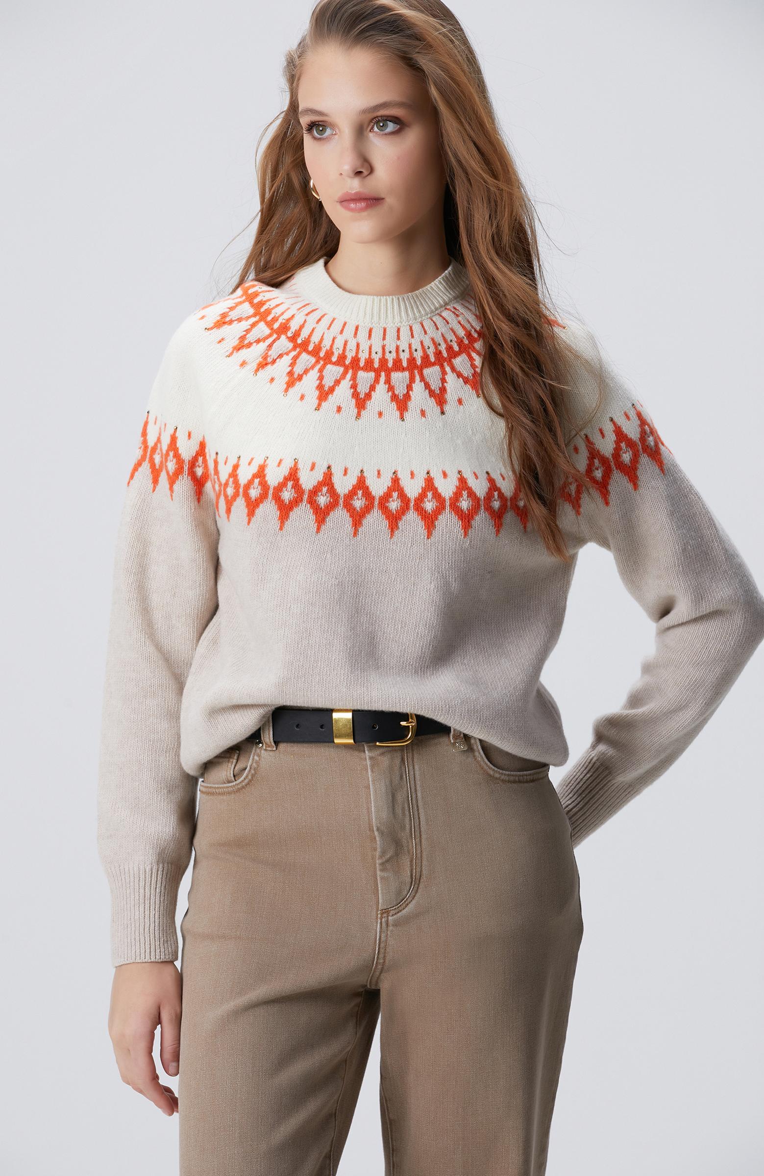  Network Kadın Kırık Beyaz Kazak