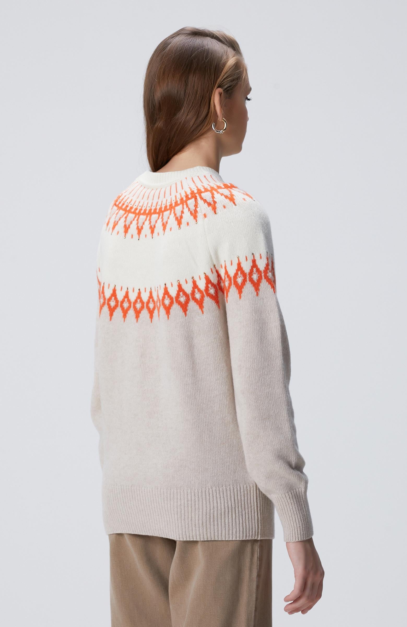  Network Kadın Kırık Beyaz Kazak