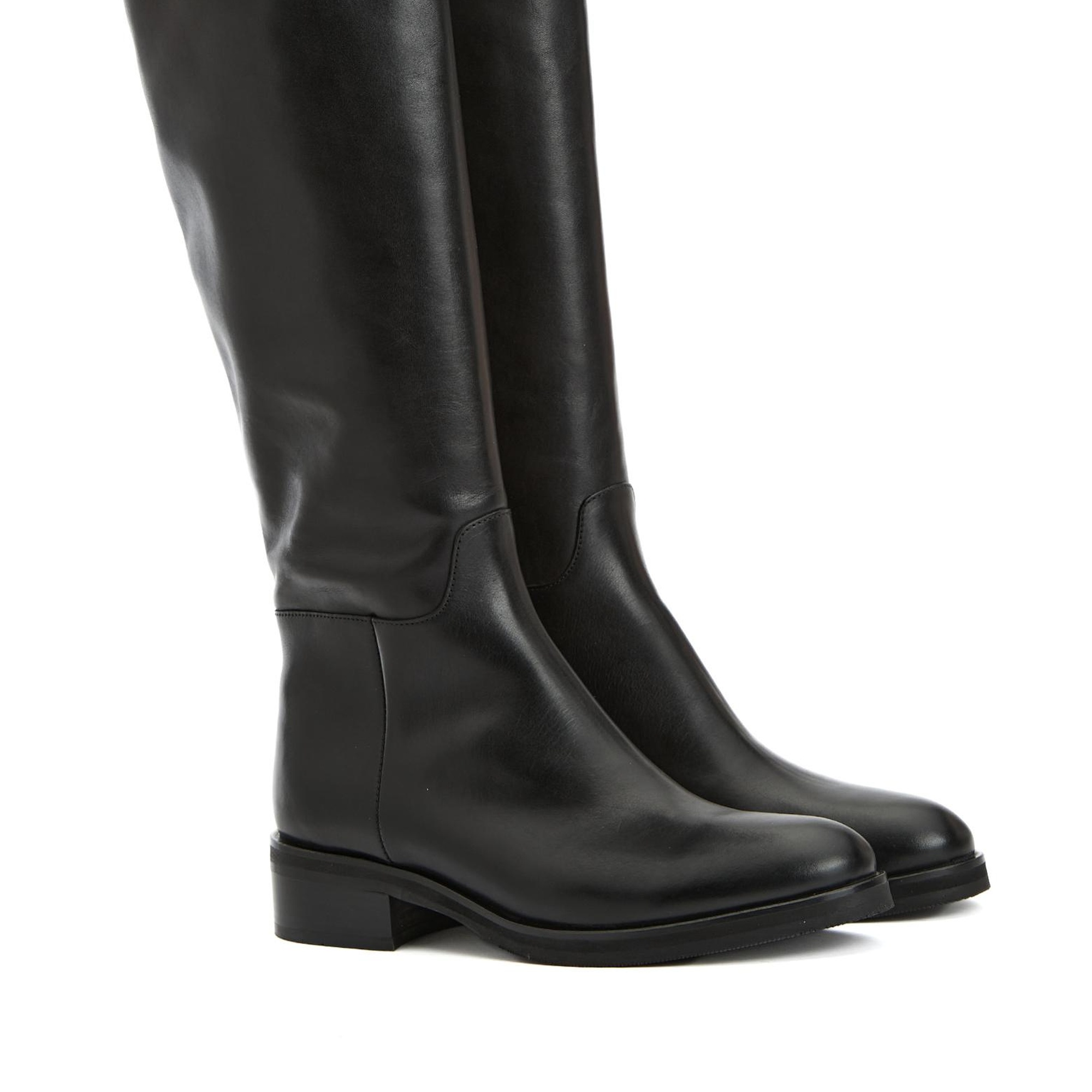 George Hogg Kadın Siyah Deri Çizme