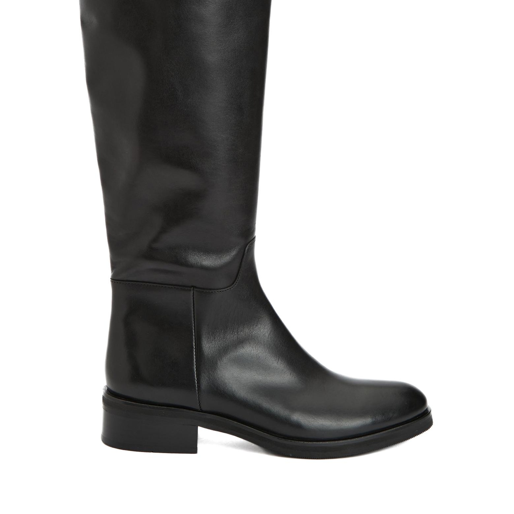 George Hogg Kadın Siyah Deri Çizme