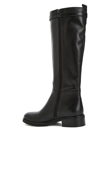  George Hogg Kadın Siyah Deri Çizme