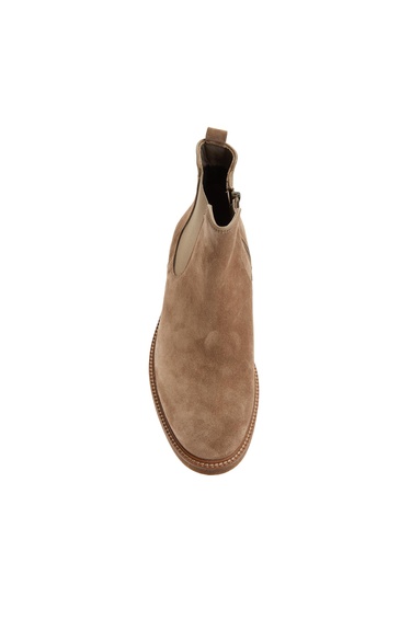  Divarese Erkek Vizon Lastik Detaylı Deri Bot