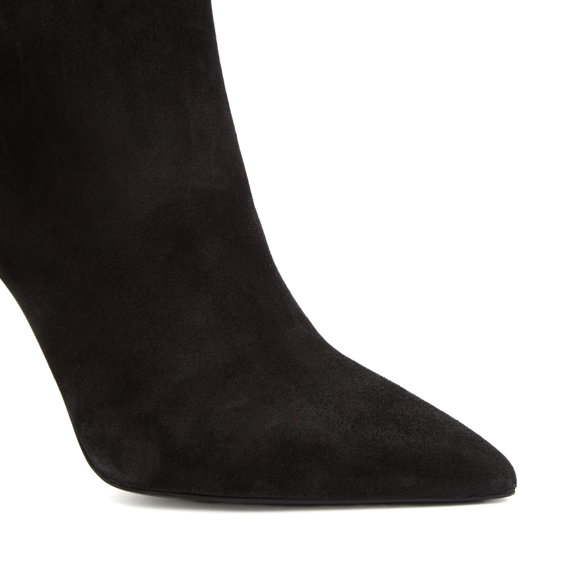 Divarese Kadın Siyah Deri Bot