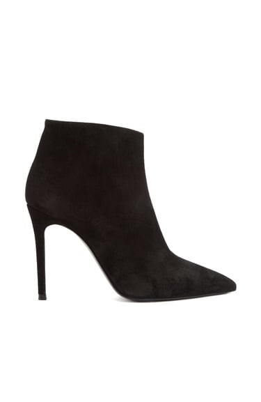  Divarese Kadın Siyah Deri Bot