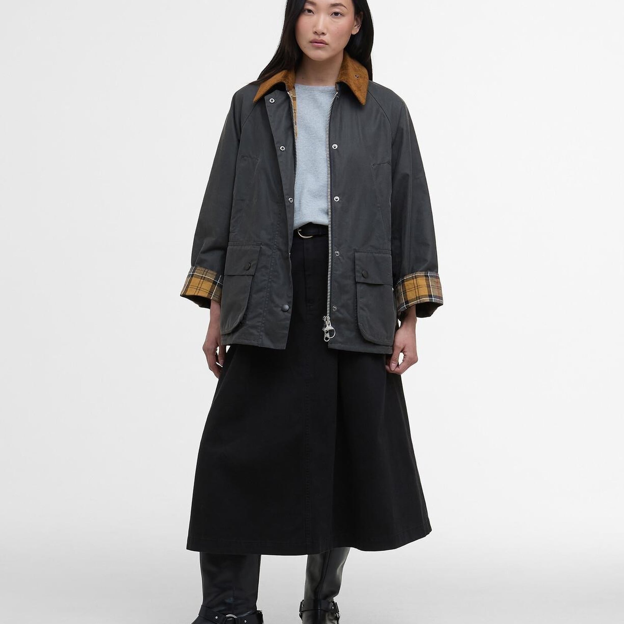 Barbour Kadın Bedale Yağlı Ceket